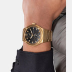 Gd Jet Men Quartz Black Dial Analog Stainless Steel GW0795G4
