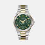 Guess Round Green Multi-Function watch