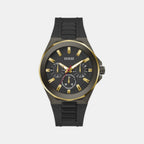 Gs Dashboard Men Quartz Black Dial Analog Stainless Steel GW0799G1
