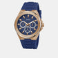 Sport Men Quartz Blue Dial Multi-Function Silicone Watch GW0799G2