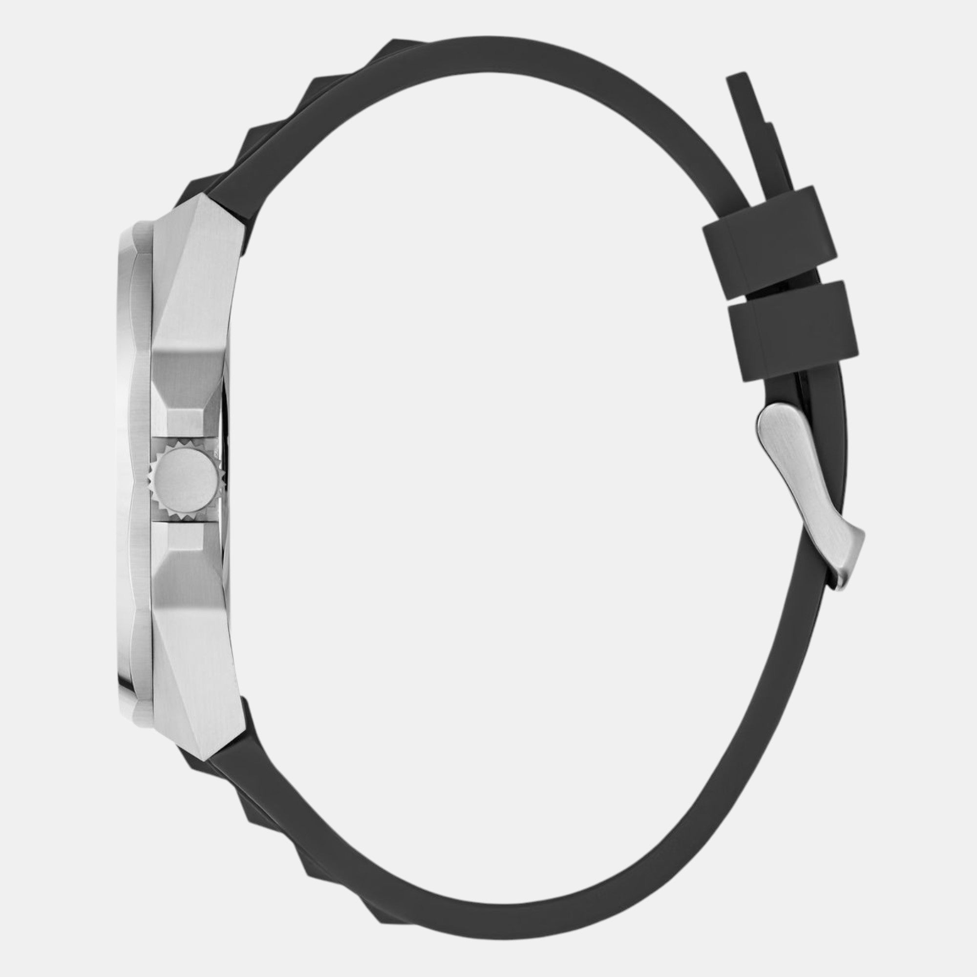 Guess Stainless Steel Round watch