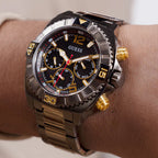 Gs Traction Men Quartz Black Dial Analog Stainless Steel GW0800G2
