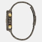 Sport Men Quartz Black Dial Multi-Function Stainless Steel Watch GW0800G2