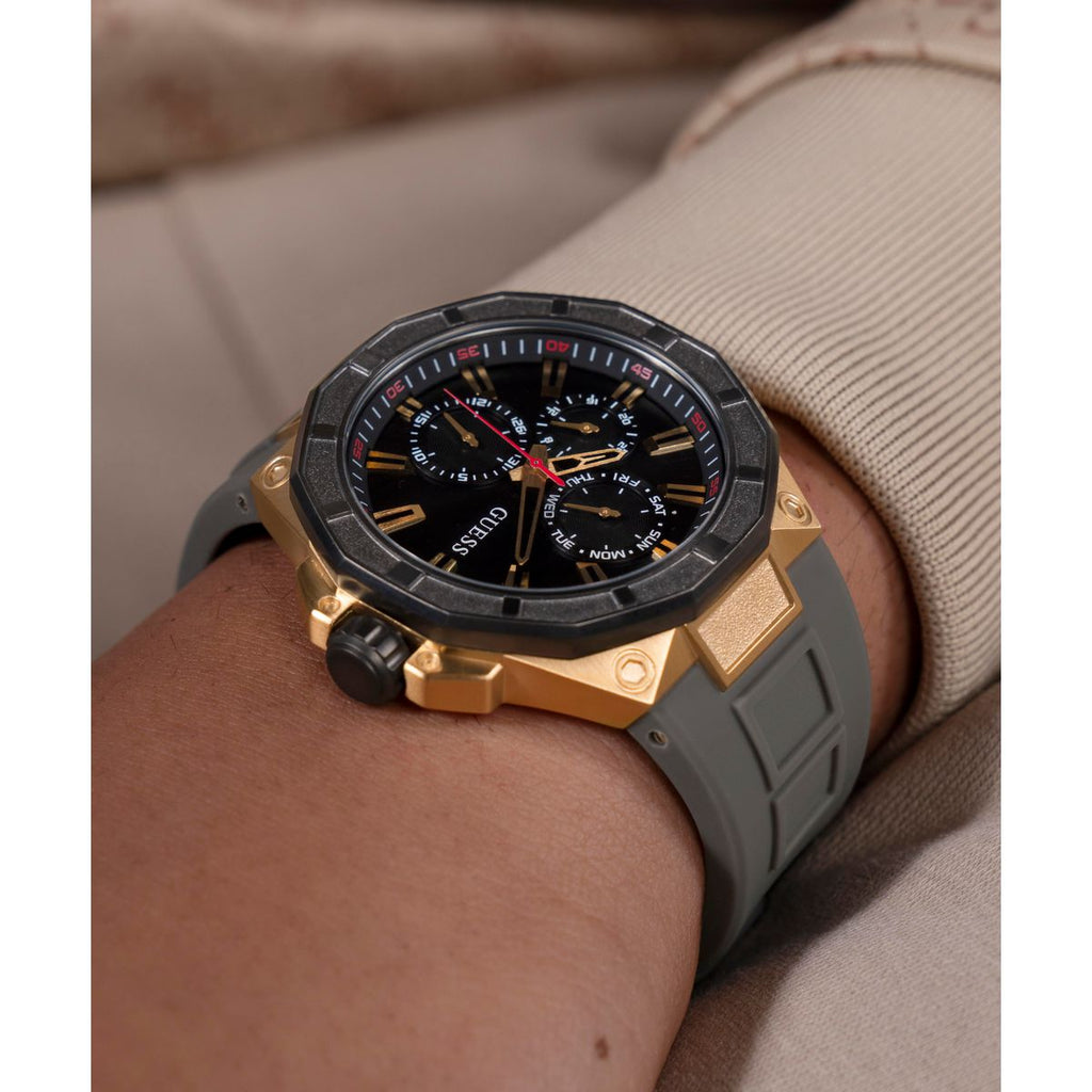 Guess Round Quartz Multi-Function Men watch