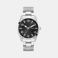 Sport Men Quartz Black Dial Analog Stainless Steel Watch GW0804G2