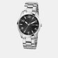 Sport Men Quartz Black Dial Analog Stainless Steel Watch GW0804G2