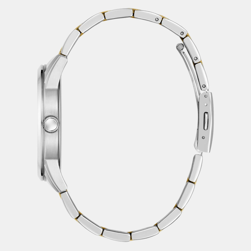 Guess Stainless Steel Round watch