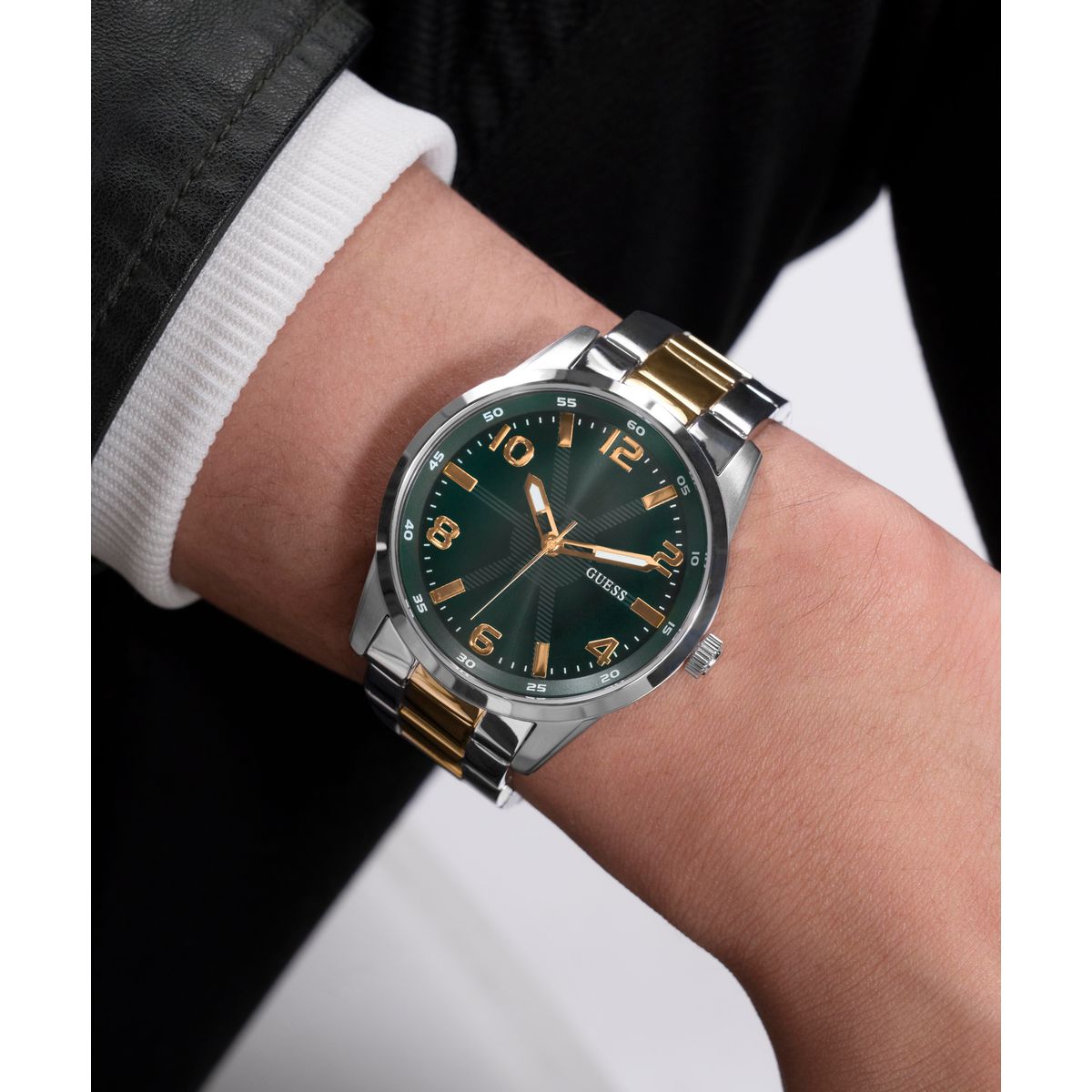 Guess 42 mm Two Tone Quartz watch