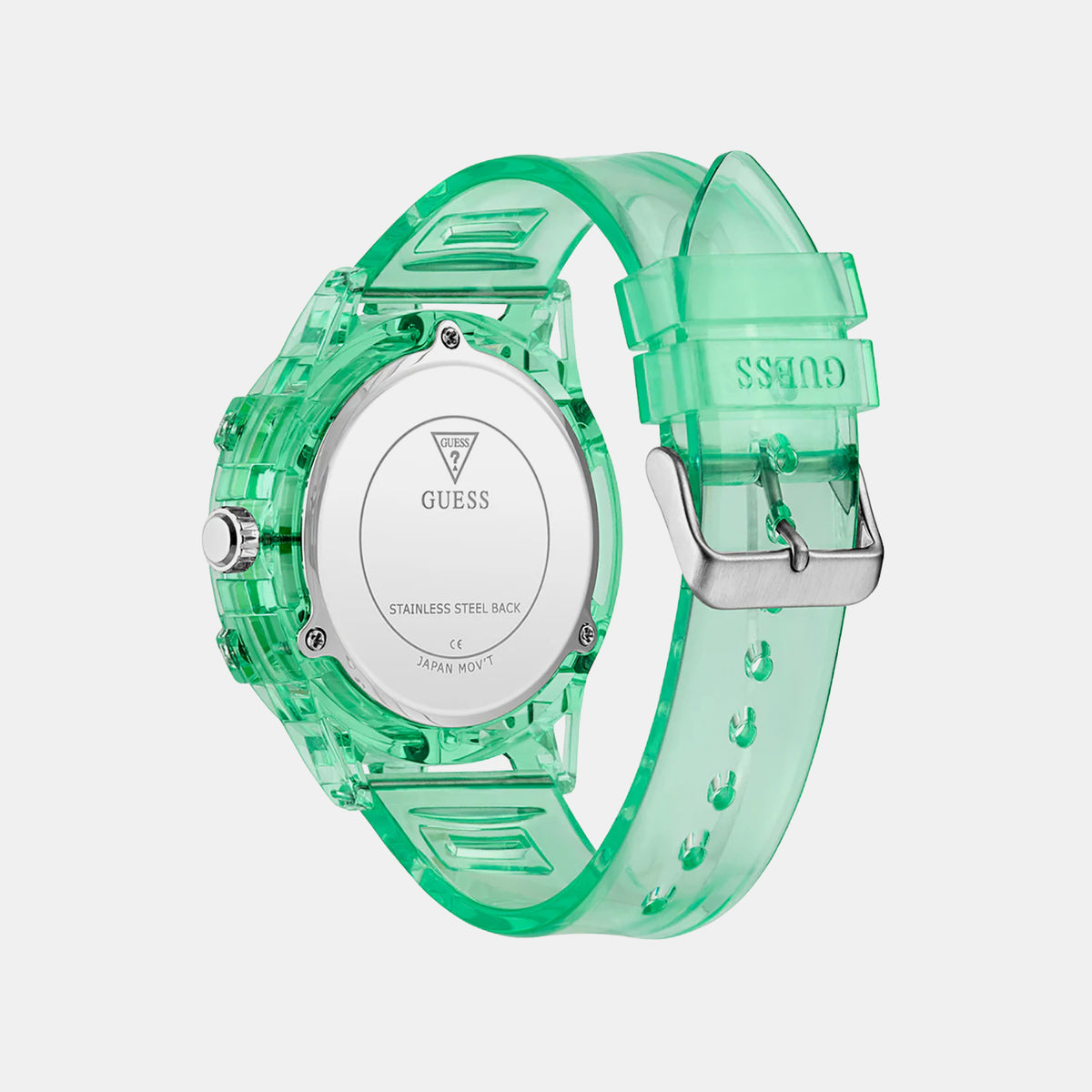 Gt King Men Quartz Green Dial Multi-Function Pu Watch Gw0806G6