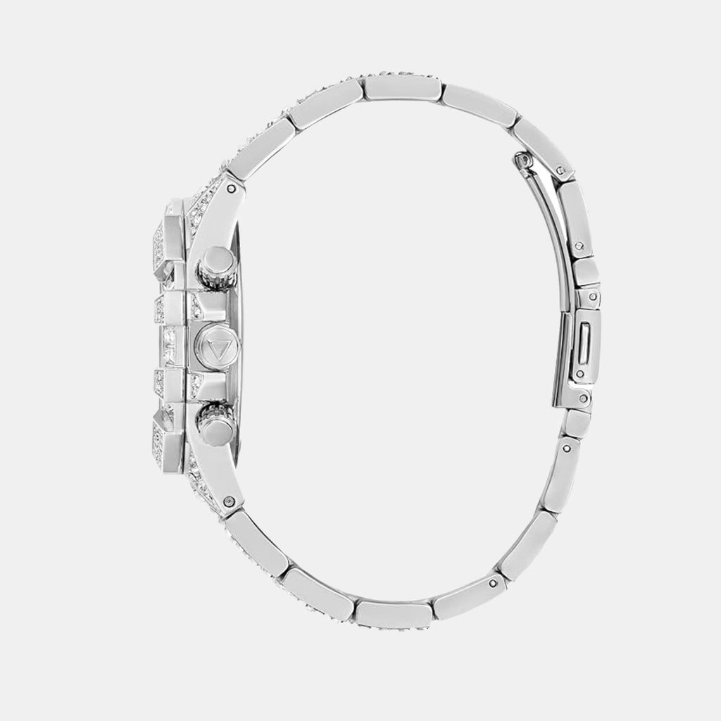 Women Quartz Silver Dial Chronograph Stainless Steel Watch GW0812L1