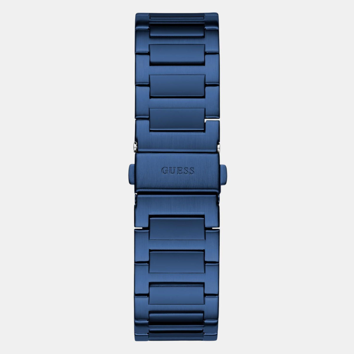 Gd Vinyl Men Quartz Blue Dial Analog Stainless Steel Watch Gw0833G1