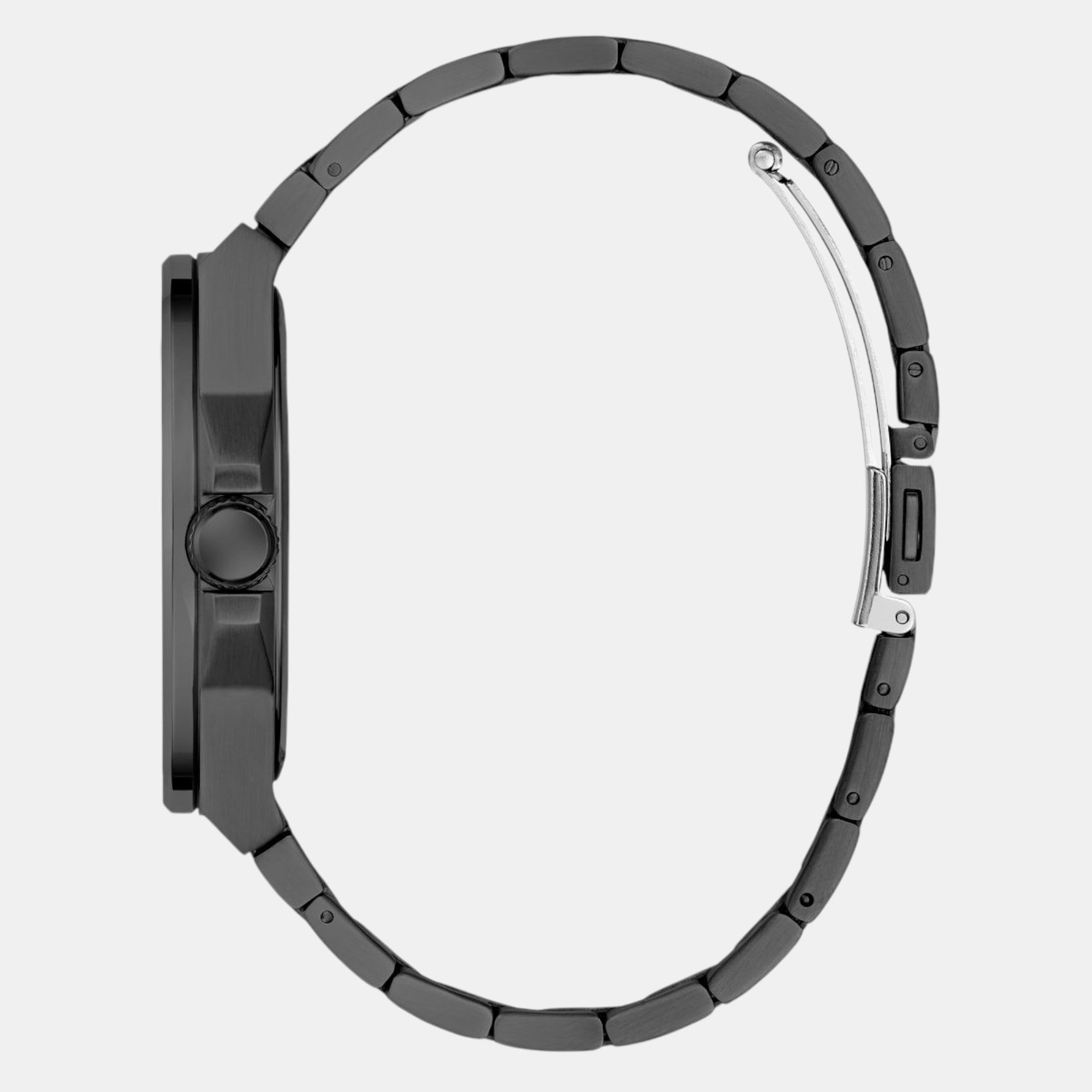 Guess Stainless Steel Round watch