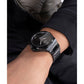 Dress Men Quartz Black Dial Analog Stainless Steel Watch GW0833G2