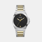 Guess Round Black Analog watch