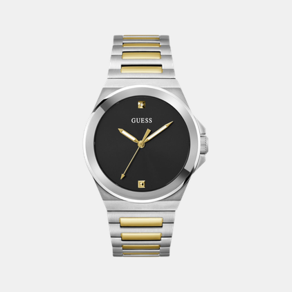 Guess Round Black Analog watch