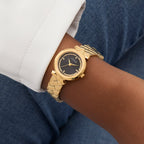 Gb Mini Rumour Women Quartz Black Dial Analog Stainless Steel GW0839L2