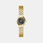 Gb Mini Rumour Women Quartz Black Dial Analog Stainless Steel GW0839L2