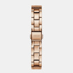 Guess Bejeweled Women Quartz Pink Dial Analog Stainless Steel Watch GW0839L3