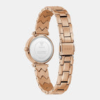 Guess Bejeweled Women Quartz Pink Dial Analog Stainless Steel Watch GW0839L3