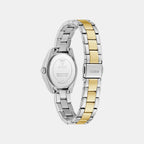 Dress Women Quartz Champagne Dial Analog Stainless Steel Watch GW0841L2