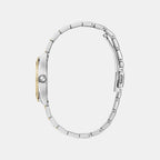 Dress Women Quartz Champagne Dial Analog Stainless Steel Watch GW0841L2