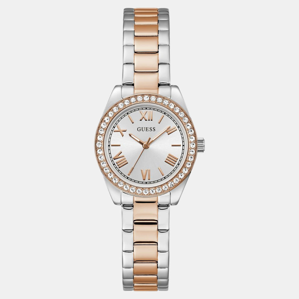 Guess Dress Women Quartz Silver Dial Analog Stainless Steel Watch GW0841L3