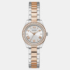 Guess Dress Women Quartz Silver Dial Analog Stainless Steel Watch GW0841L3