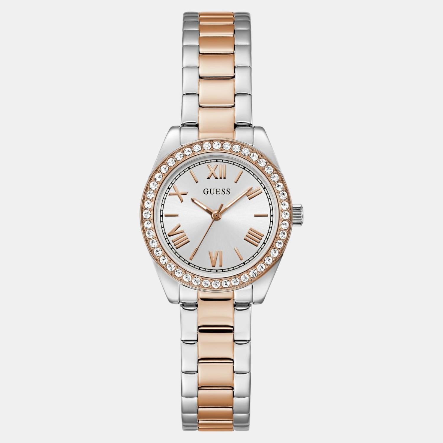 Guess Dress Women Quartz Silver Dial Analog Stainless Steel Watch GW0841L3