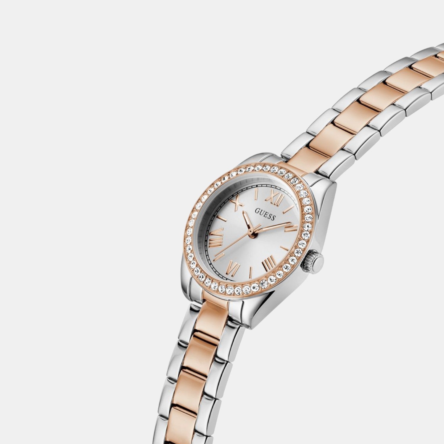 Guess Dress Women Quartz Silver Dial Analog Stainless Steel Watch GW0841L3