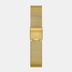 Guess Dress Women Quartz Champagne Dial Analog Mesh Watch GW0842L2