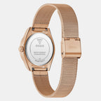 Guess Dress Women Quartz Rose Gold Dial Analog Mesh Watch GW0842L3