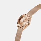 Guess Dress Women Quartz Rose Gold Dial Analog Mesh Watch GW0842L3