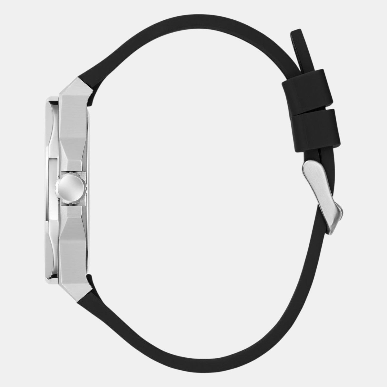 Guess Dress Men Quartz Green Dial Analog Silicone Watch GW0850G1