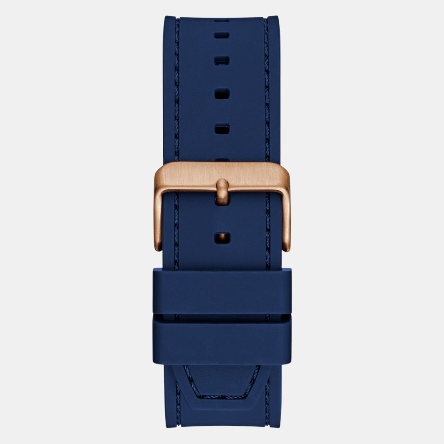 Guess Dress Men Quartz Blue Dial Analog Silicone Watch GW0850G3