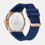 Guess Sport Men Quartz Blue Dial Multi-Function Silicone Watch GW0853G3