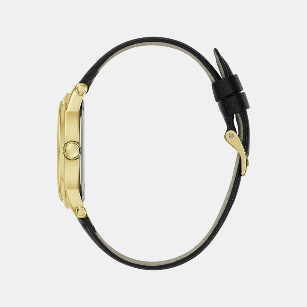 Annette Women Quartz Green Dial Analog Leather Watch GW0860L6