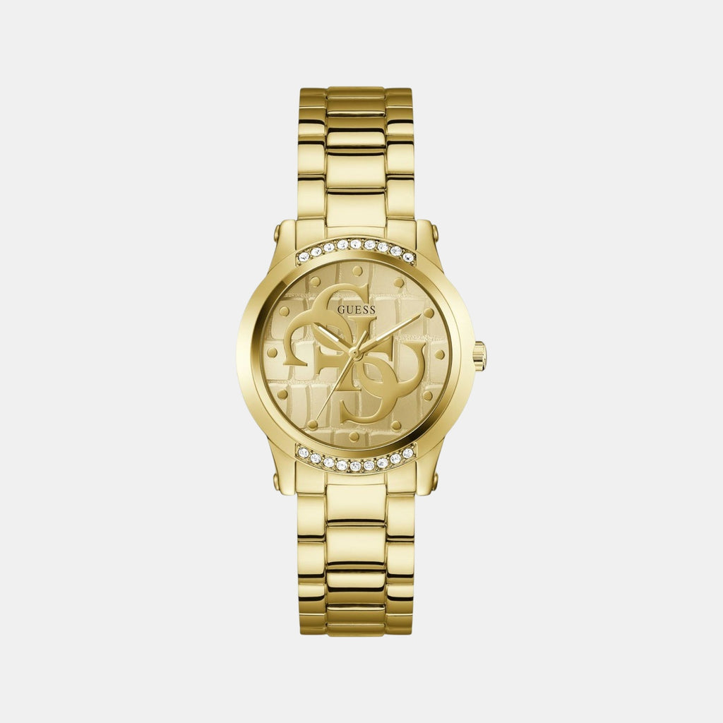 Annette Women Quartz Champagne Dial Analog Stainless Steel Watch GW0861L2