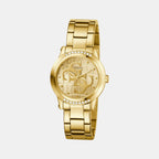 Annette Women Quartz Champagne Dial Analog Stainless Steel Watch GW0861L2