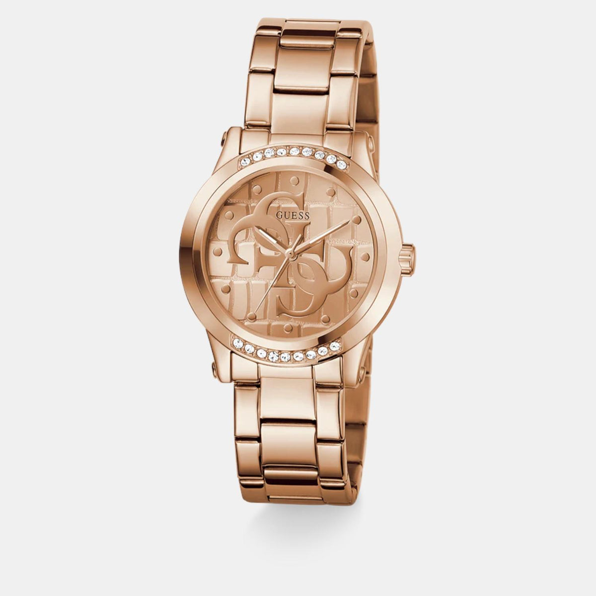 Gt Annette Women Quartz Rose Gold Dial Analog Stainless Steel Watch Gw0861L3