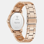 Women Quartz Rose Gold Dial Analog Stainless Steel Watch GW0861L3