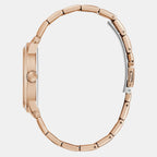 Women Quartz Rose Gold Dial Analog Stainless Steel Watch GW0861L3