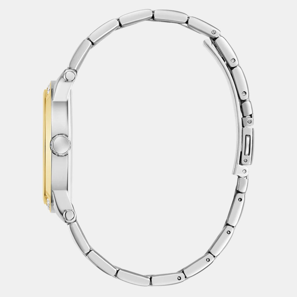 Women Quartz Green Dial Analog Stainless Steel Watch GW0861L4