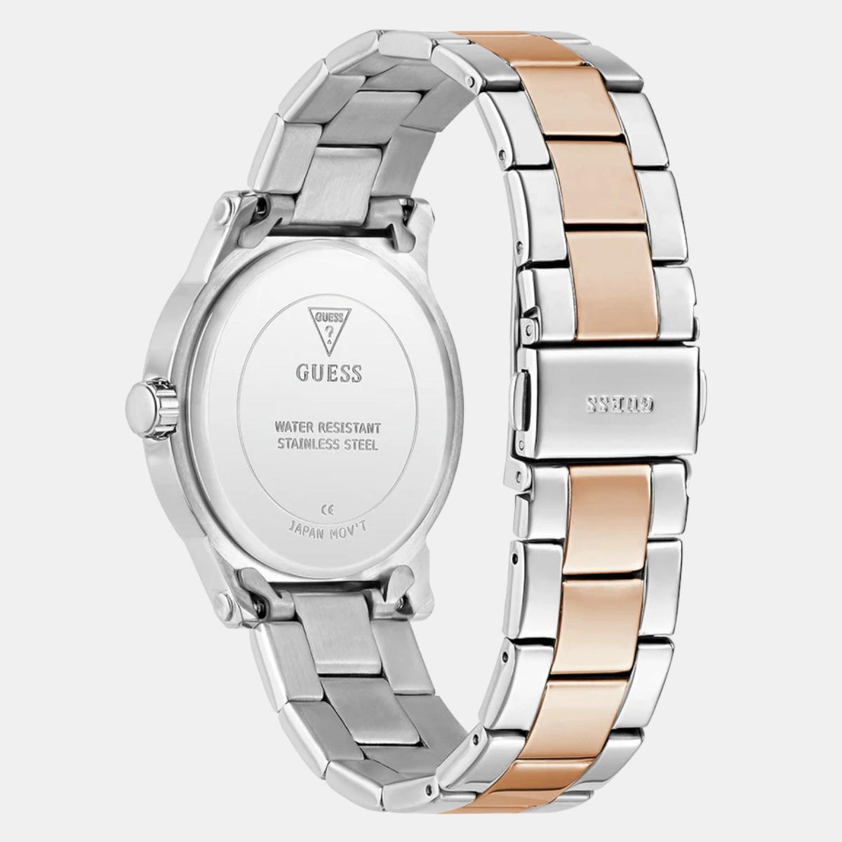 Gt Annette Women Quartz White Dial Analog Stainless Steel Watch Gw0861L5