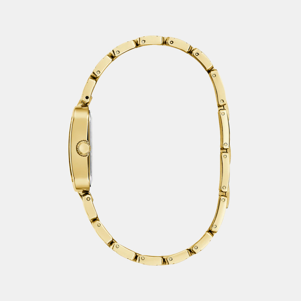 Women Quartz Silver Dial Analog Stainless Steel Watch GW0865L2