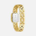 Women Quartz Silver Dial Analog Stainless Steel Watch GW0865L2