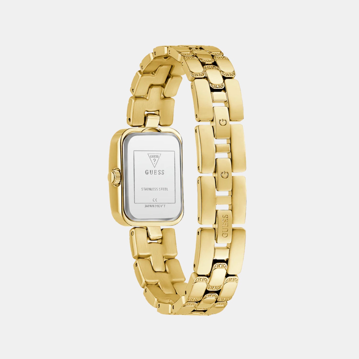 Women Quartz Silver Dial Analog Stainless Steel Watch GW0865L2