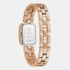 Guess Bejeweled Women Quartz Silver Dial Analog Stainless Steel Watch GW0865L3