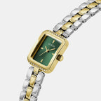 Isla Women Quartz Green Dial Analog Stainless Steel Watch GW0865L6