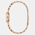 Women Quartz Rose Gold Dial Analog Stainless Steel Watch GW0867L3