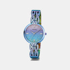 Gb Coral Women Quartz Multicolor Dial Analog Stainless Steel GW0868L3